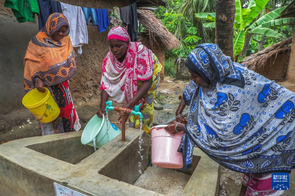 中国专家助力桑给巴尔血吸虫病防治 村民受益于安全供水